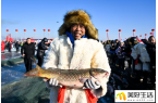 內蒙古土默特左旗哈素海冬捕節開幕